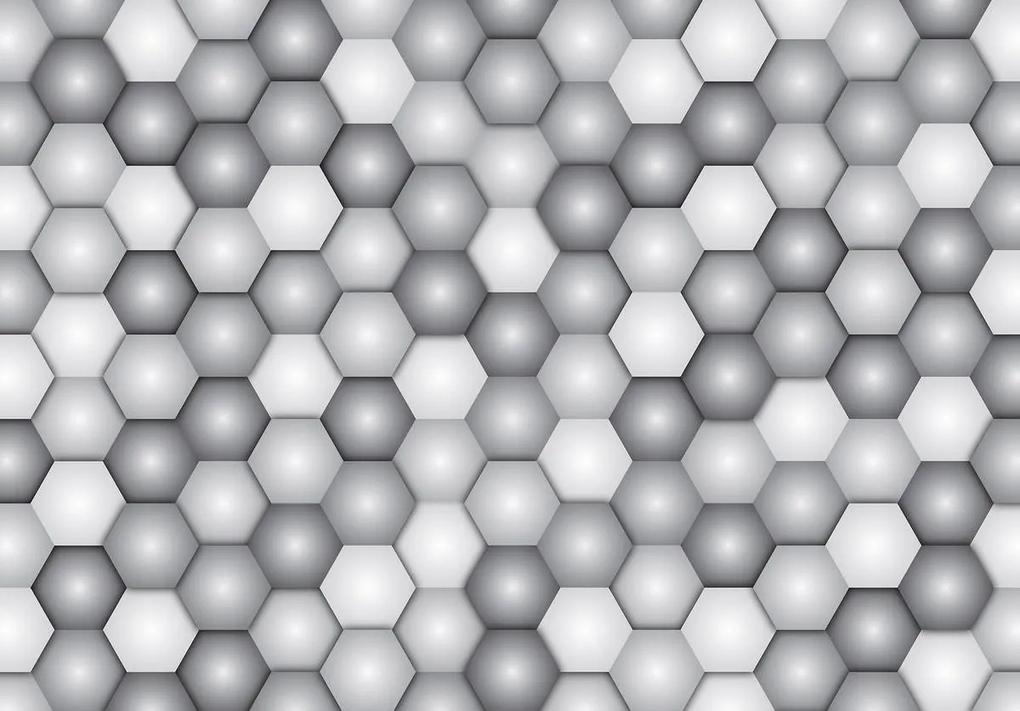 Fototapet - Hexagoane (152,5x104 cm), în 8 de alte dimensiuni noi