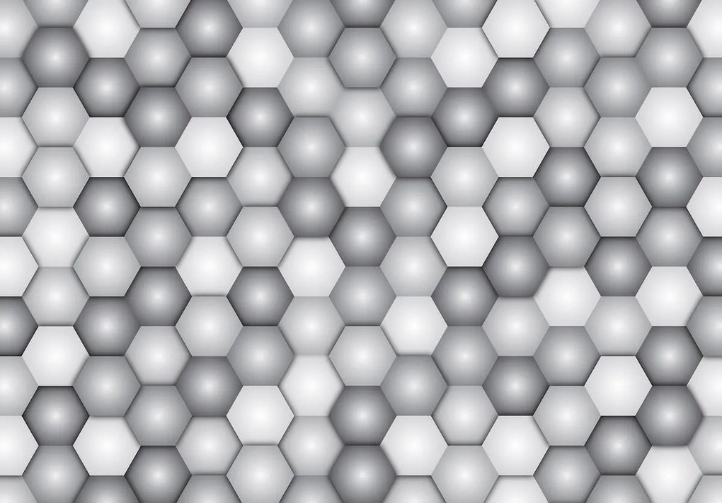 Fototapet - Hexagoane (254x184 cm)