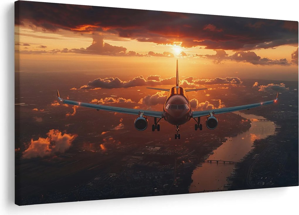 Tablou - Avion de transport (90x60 cm)