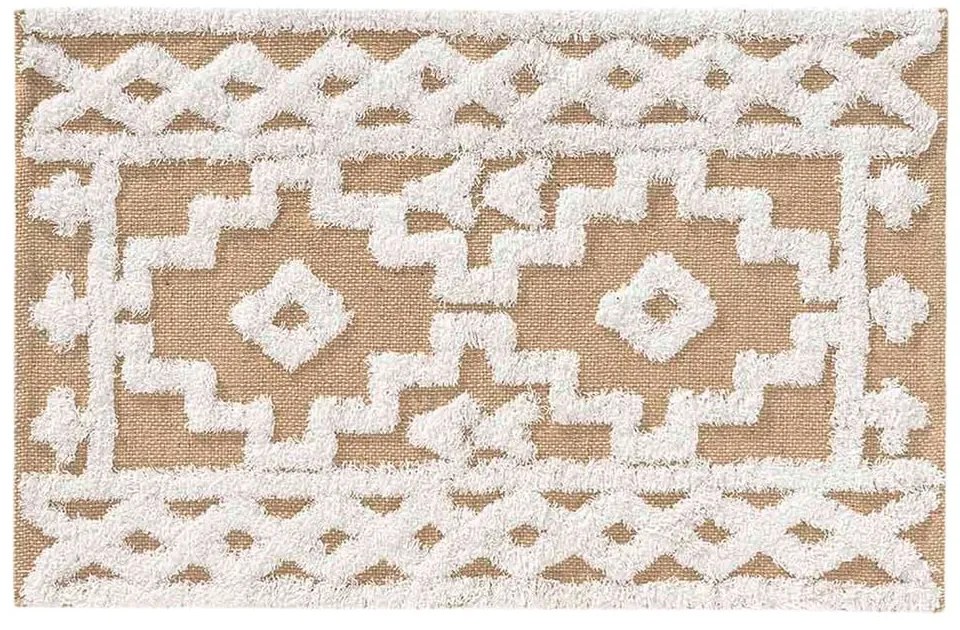 Covor bej din amestec de iută 60x90 cm Medine – douceur d'intérieur