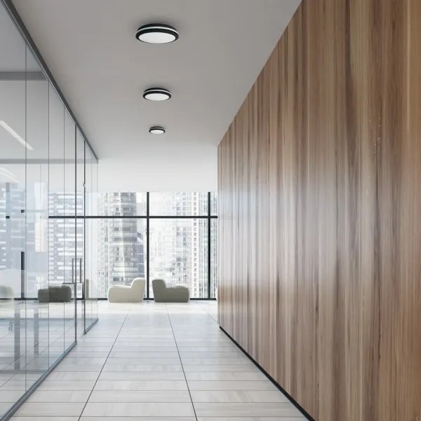 Plafonieră LED de exterior MARLON LED/36W/230V 4000K IP54 negru