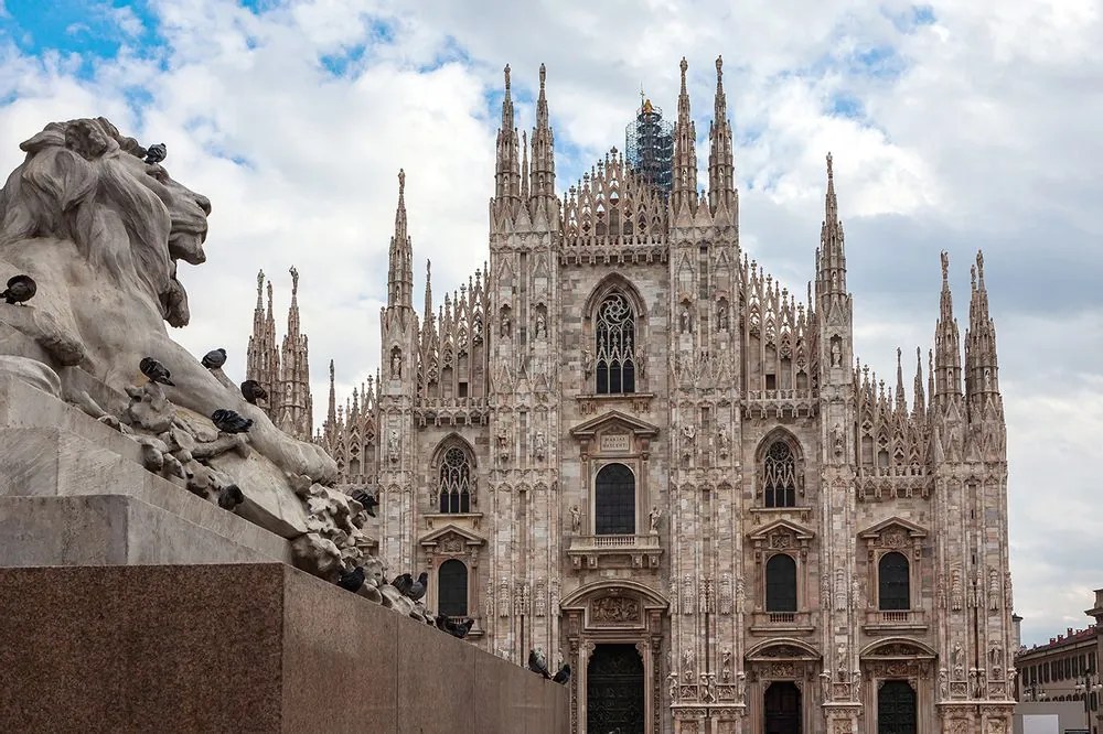 Fototapet autoadeziv catedrala din Milano