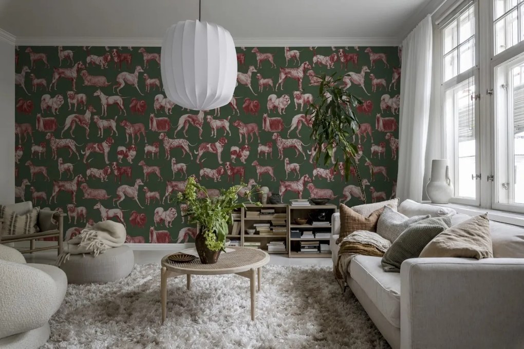 Fototapet, Dogs, Red Tan, Rebel Walls