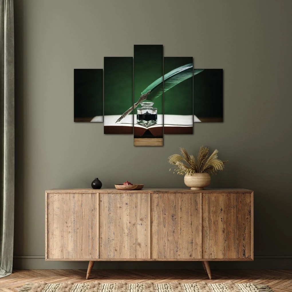 Tablou cu stilou sriind (150x105 cm)