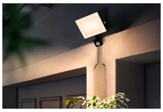 Philips - Proiector LED LOIS cu senzor, 30 W, 230 V, IP65, 3000 K