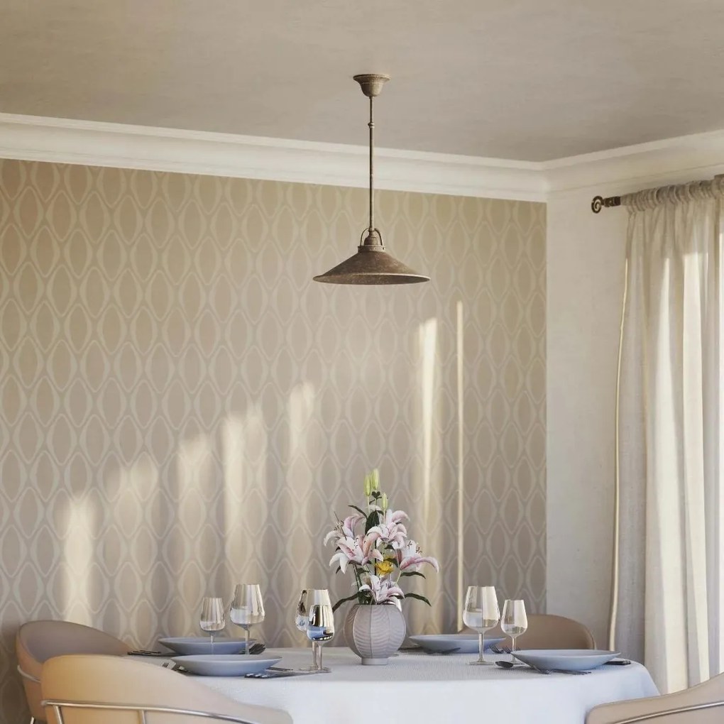 Pendul stil industrial din alama personalizabila Alice