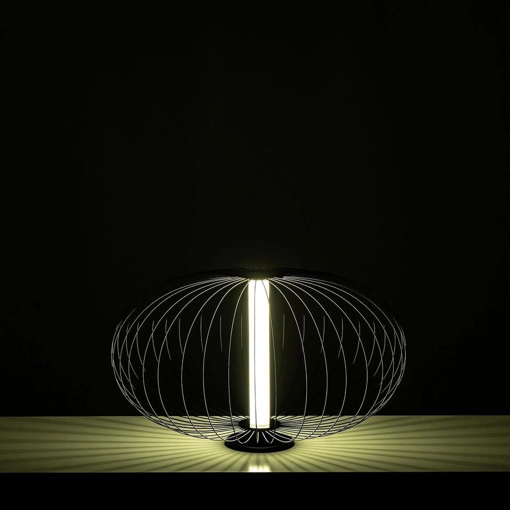 STONES Lampă de masă LED50cm X 50cm H. 29cm | Aosom Romania