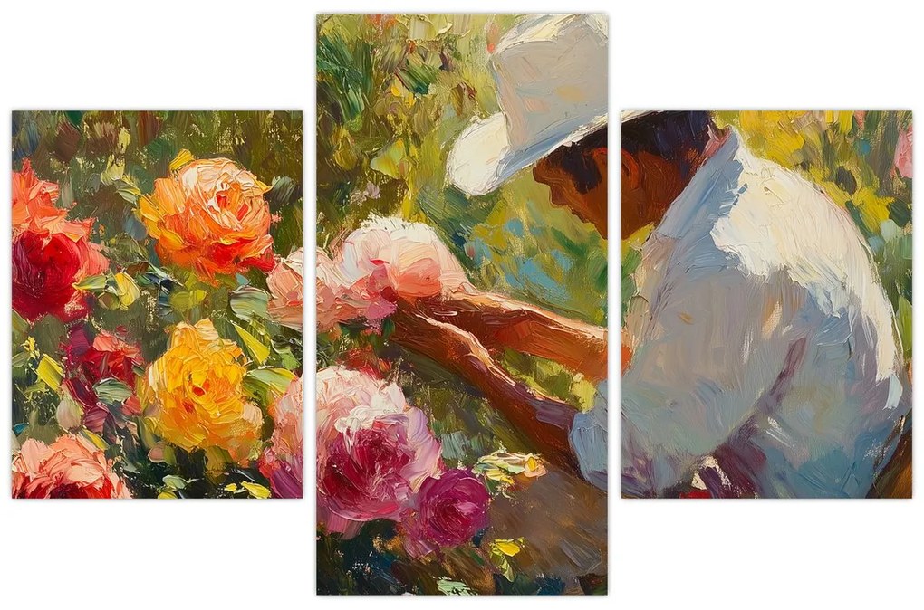 Tablou - Grădinar (90x60 cm)