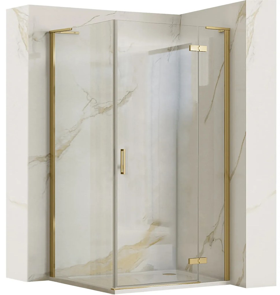 Cabina dus Hugo Auriu Periat 100x90cm, Rea