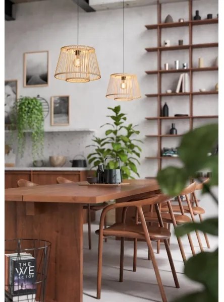 Lustră pe cablu Eglo 43852 HYKEHAM 1xE27/40W/230V