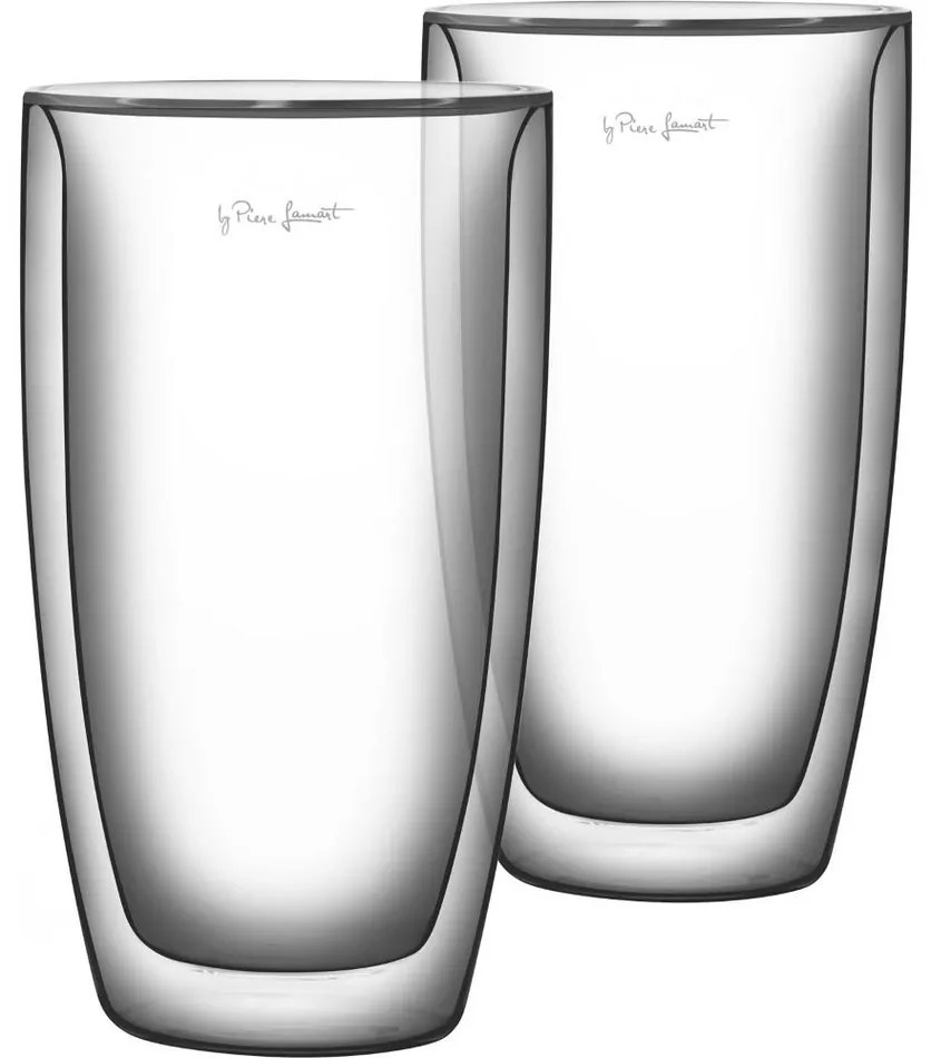 Lamart LT9011 set de pahare Café Latte Vaso, 380ml, 2 buc