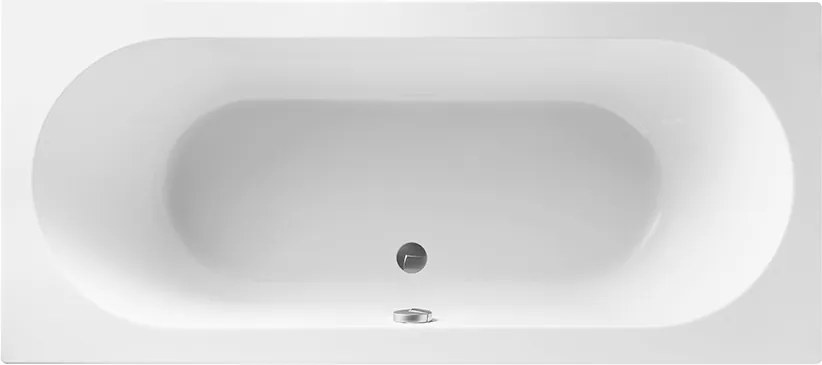 Cada baie rectangulara Villeroy &amp; Boch O.Novo Duo 180x80x50cm, acril, alb alpin