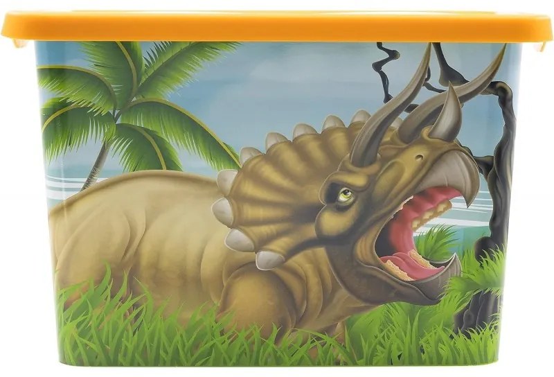 Dinozaur Range cutie de depozitare din plastic 7 L