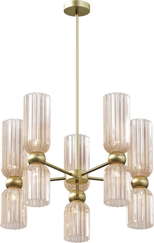 Lustra, Candelabru design modern Antic Cognac