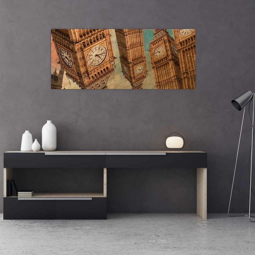 Tablou - Big Ben, Londra (120x50 cm)