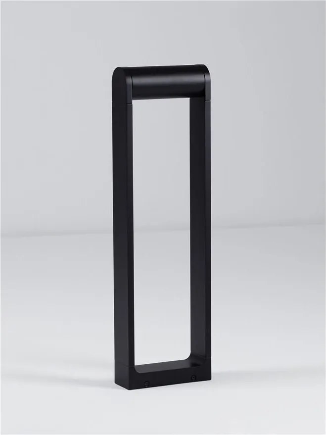 Stalp exterior LED 2700K IP65 Rox negru, H-60cm