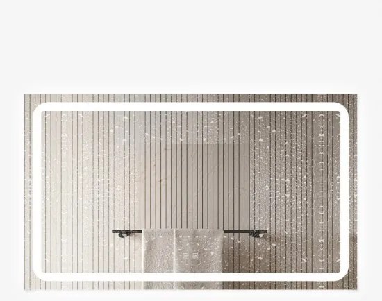 Oglindă Baie LED și Dezaburire Elit's Premium cu Senzor Touch, Lumina Rece, Caldă și Neutră, 110x70cm
