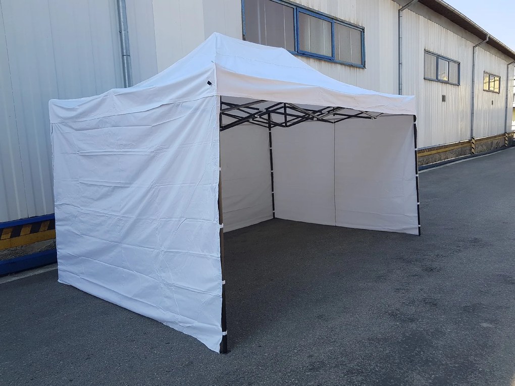 Cort pavilion 3x4,5 alb SQ
