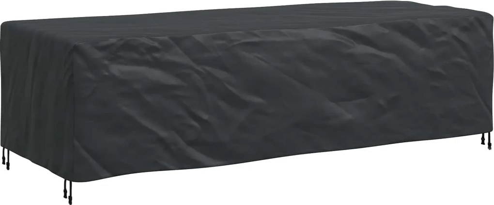 vidaXL Husă pentru mobilă Simplu Negru 270 x 110 x 70 cm 600D