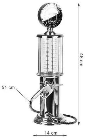 Zaparkorun Dozator de băutură de casă - 1L
