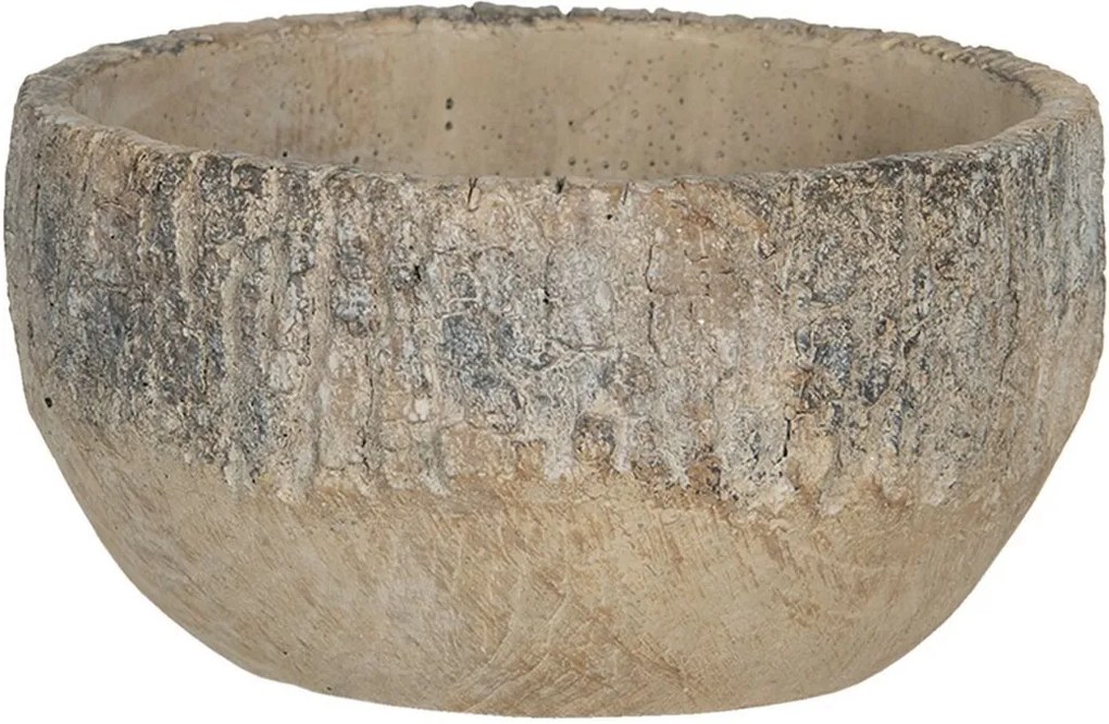 Ghiveci din ceramica maro Ø 19 cm x 10 cm