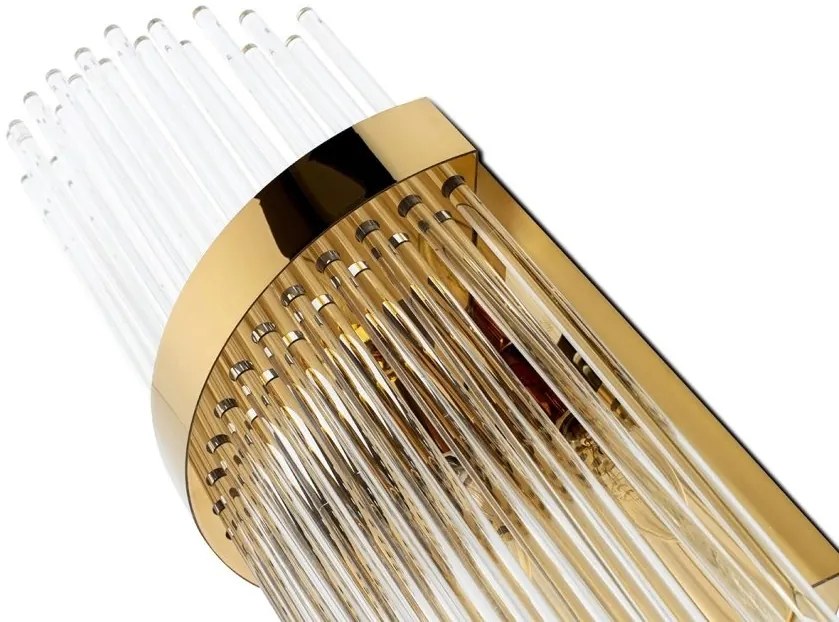 Aplica de perete design decorativ Imperial L auriu