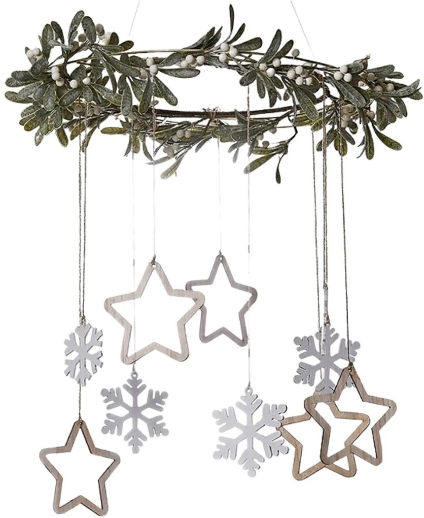 Decoratiune de Craciun suspendata SNOW MISTLE Ø 40 cm