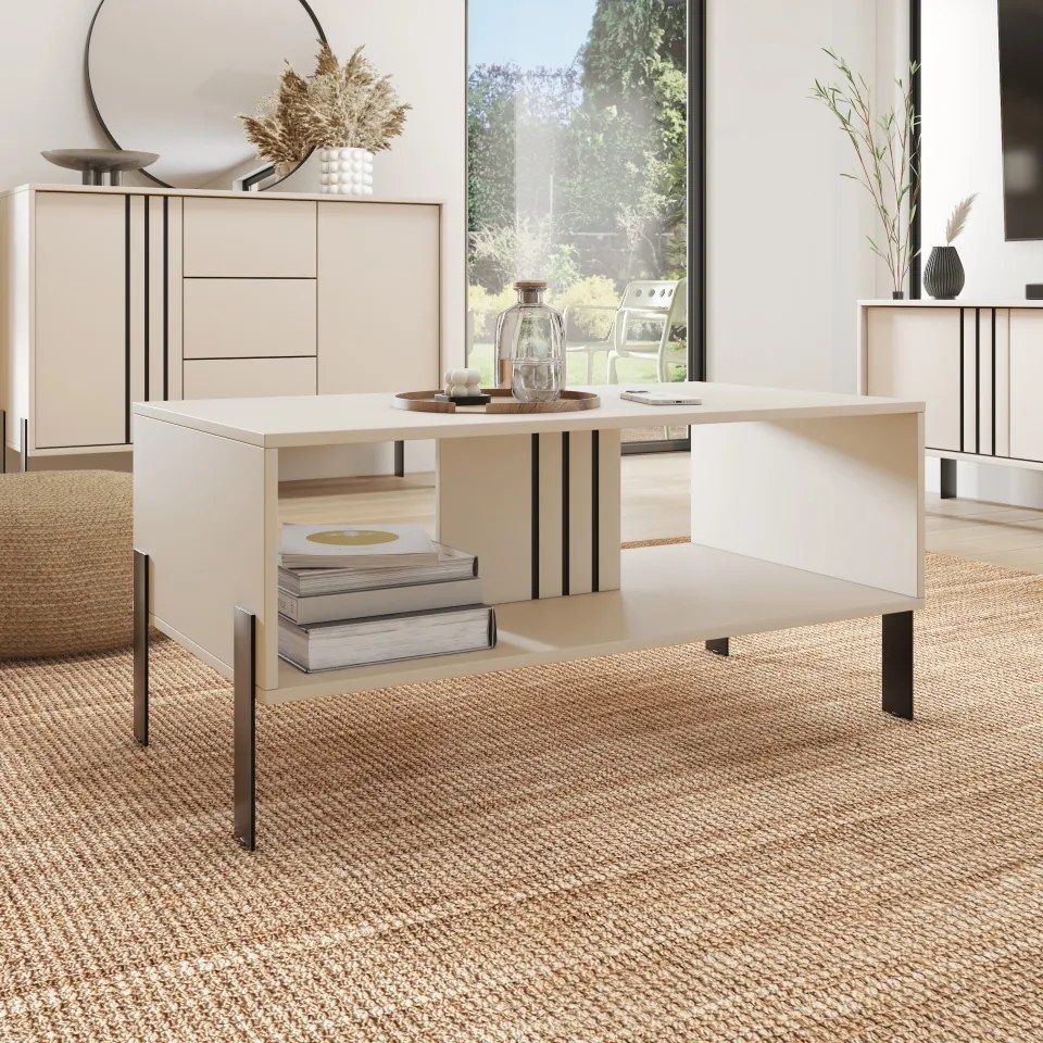 Măsuță de cafea Nexo – 100x55x47 cm – Cașmir