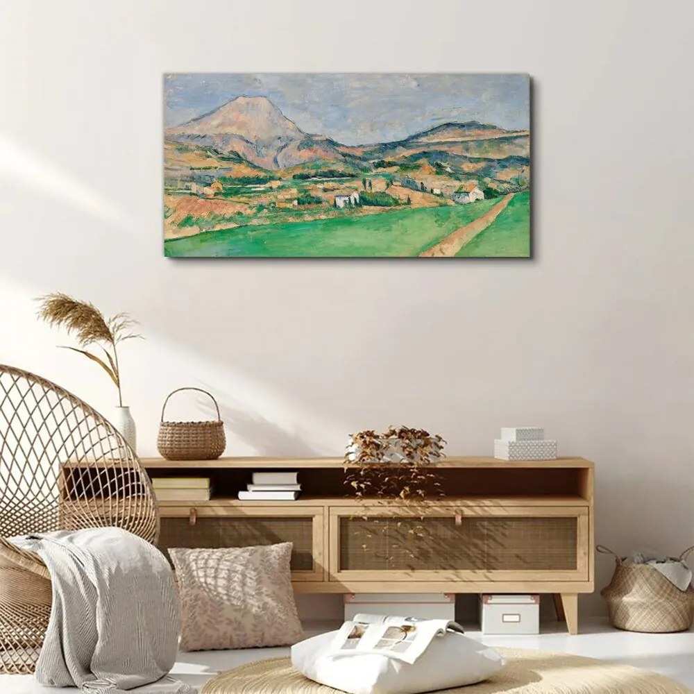 Tablou canvas Natura Peisaj muntilor