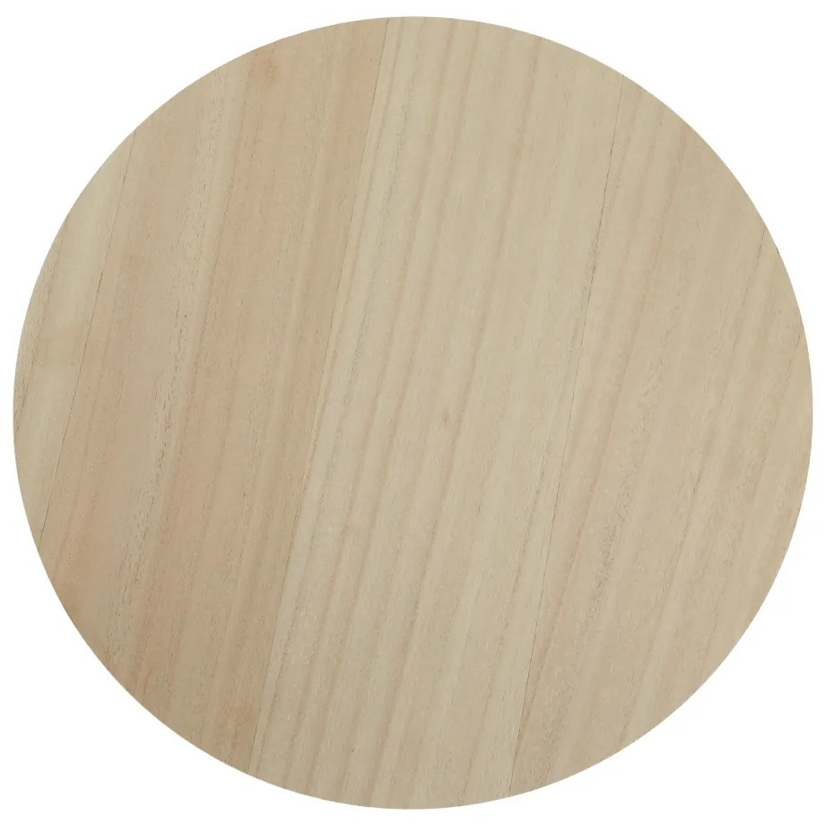 Set măsuţe auxiliare, natural/cupru, DALUX