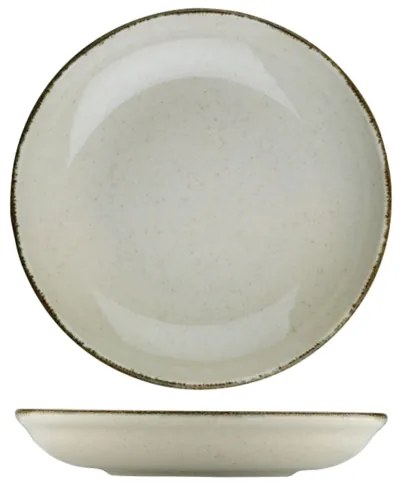 Set de veselă, 24 piese, bej/porțelan