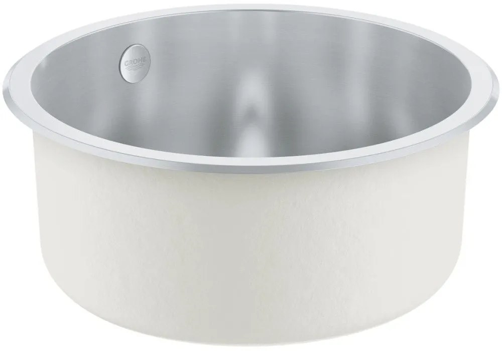 Grohe K200 Chiuveta bucatarie inox cu 1 cuva, O44 cm
