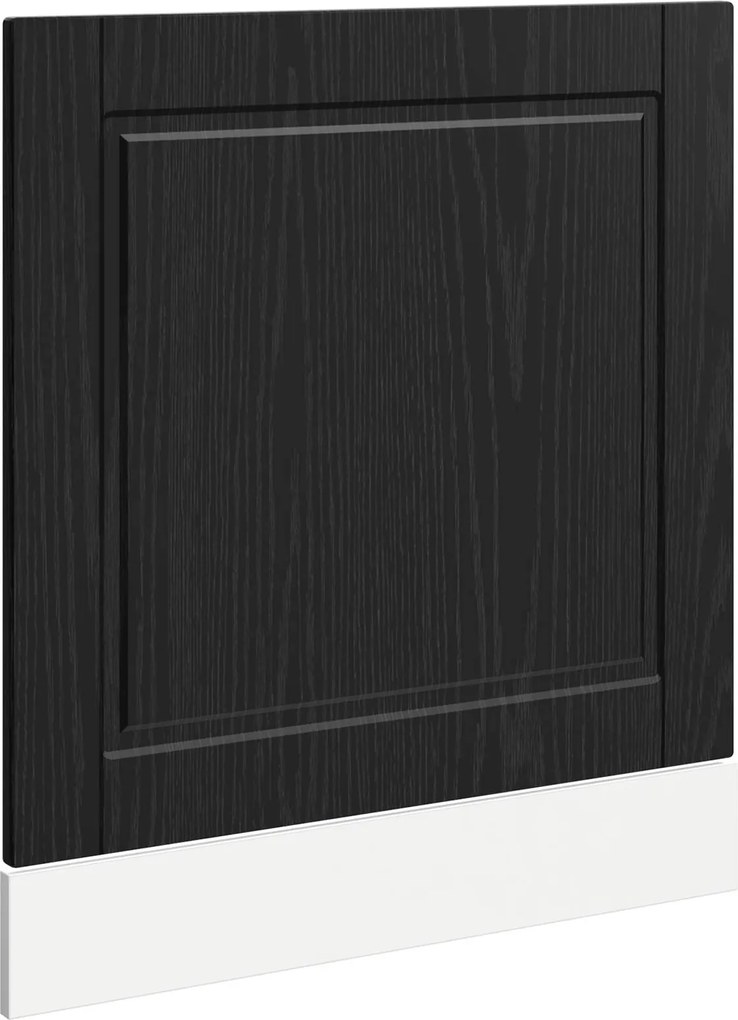 vidaXL Dulap de bucătărie Stejar Negru 60 x 1,5 x 67 cm Lemn compozit