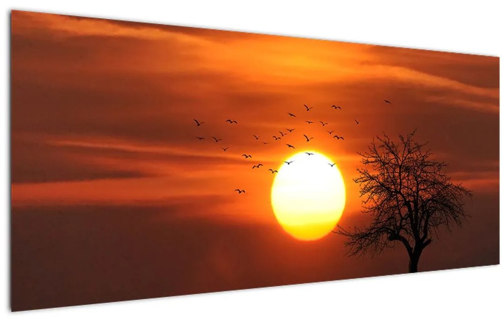 Tablou - Apus de soare (120x50 cm)
