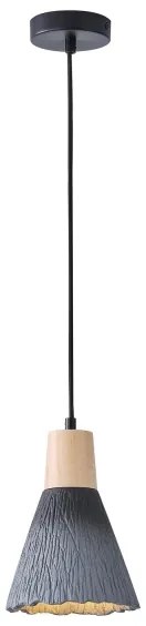 Lustră pe cablu 1xE27/15W/230V gri