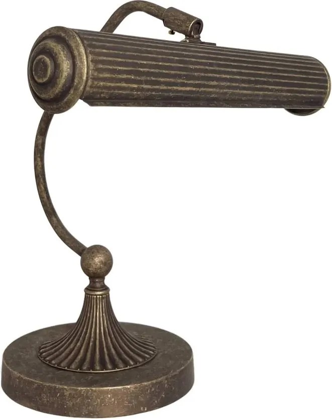 Lampa de birou din alama design clasic Art Deco Lamp