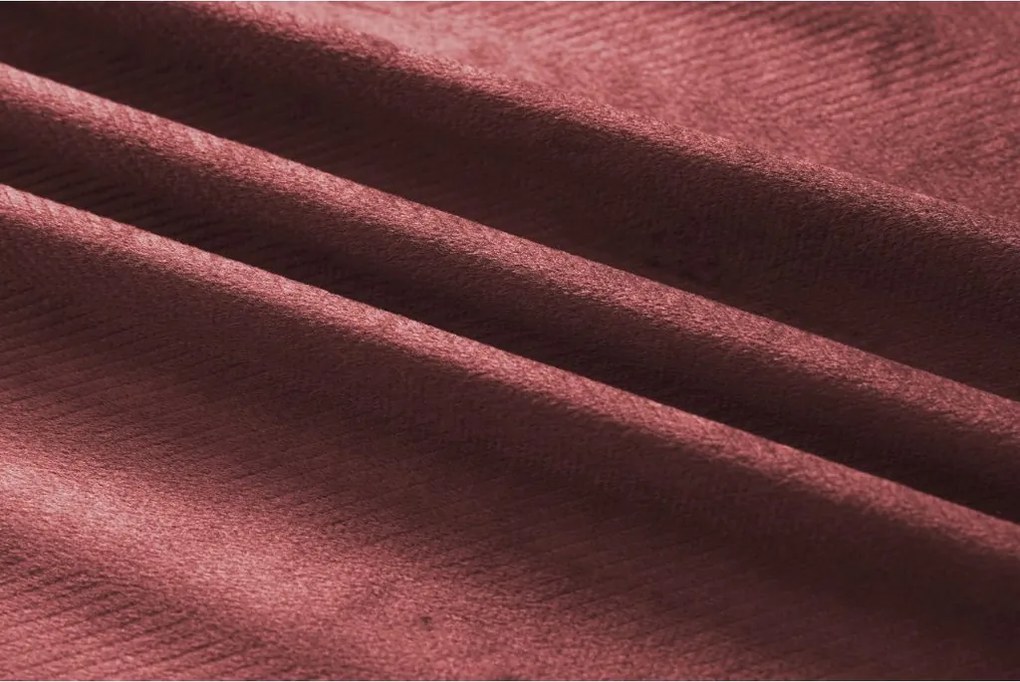 Draperie opaca ELVIO VELVET 140x250 cm, roz vechi. Agatat: Inele metalice