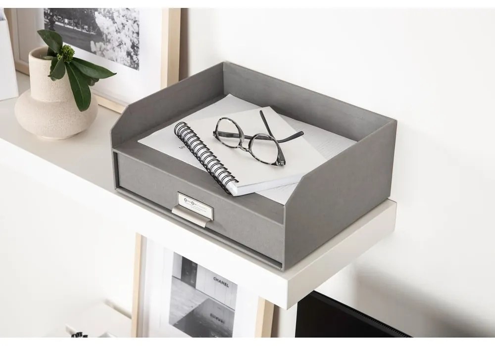 Organizator pentru sertar/pentru documente din carton Walter – Bigso Box of Sweden