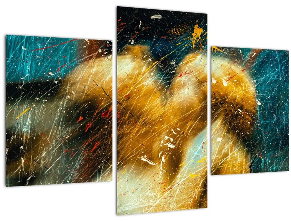 Tablou - Îngerii sărutăndu-se (90x60 cm)