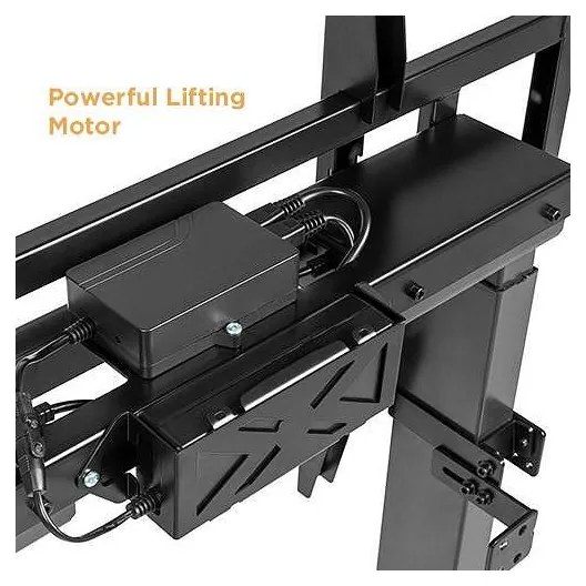 Suport pentru televizor Crown WM120K100 MOTO, 55-100", Trepied, Telecomandă, Până la 120 kg, Negru