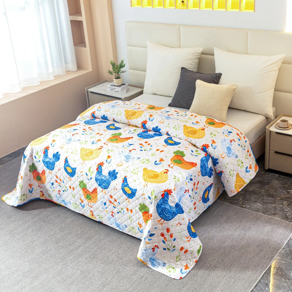 Cuvertura de pat HENRIETTA, colorată Dimensiune: 220 x 240 cm