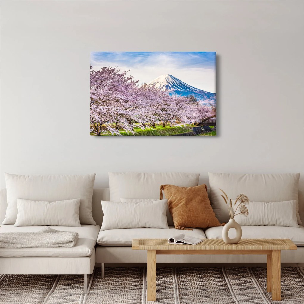 Tablou - Japonia în primăvară (90x60 cm)