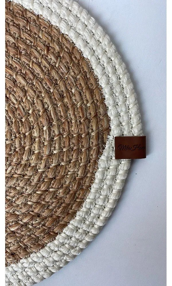 Suport pentru farfurii din iută ø 33 cm Wicker – Mila Home Luxury