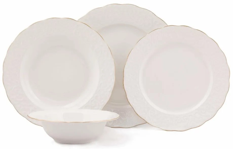 Set 24 vase din porțelan Kutahya Simplicity