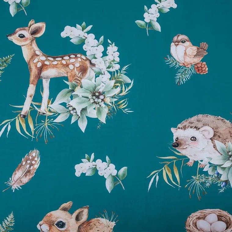 decoDoma Lenjerie de pat Dual Feel FAUNA