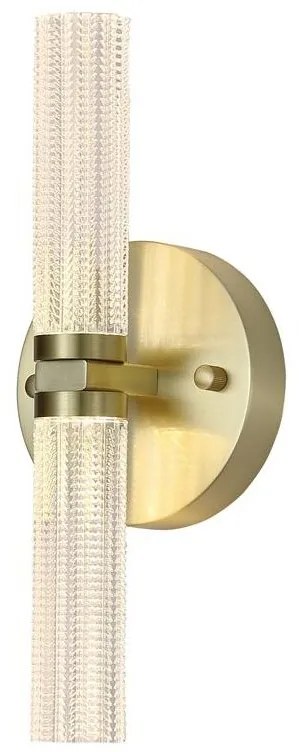 Aplica LED de perete baie metal alama IP44 Aberdeen 2