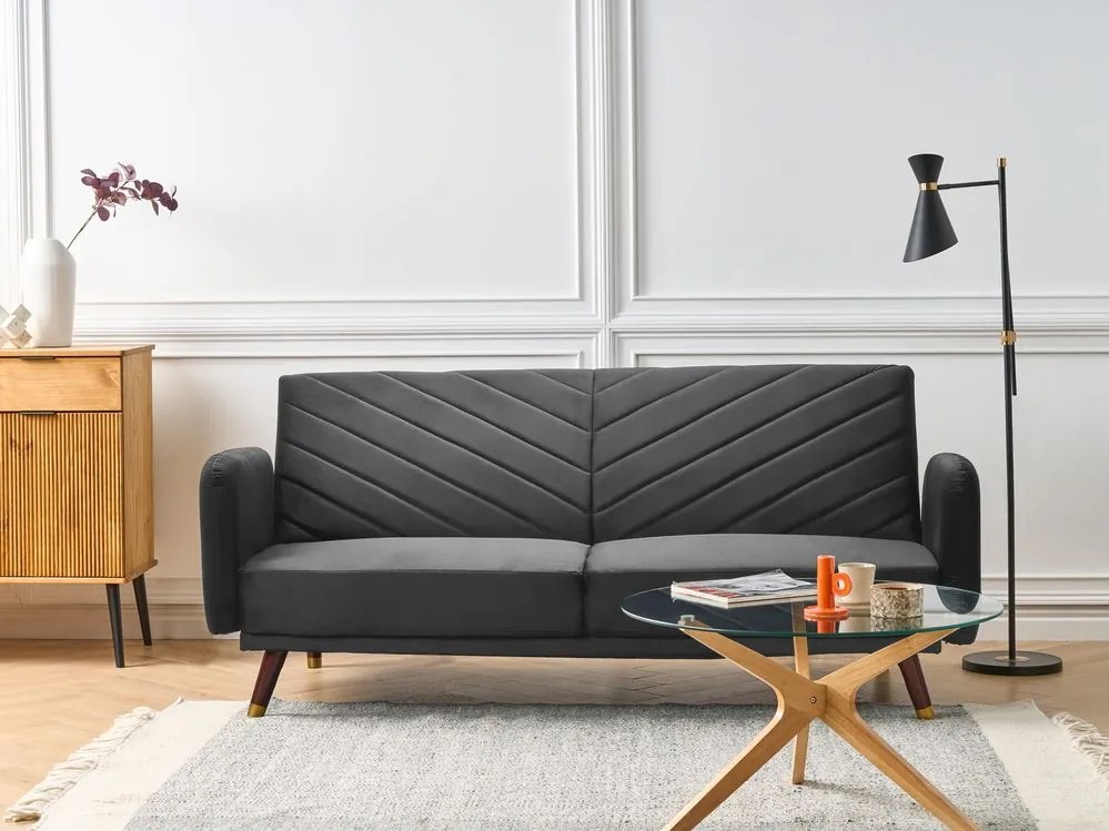 Canapea 3 locuri Skagen (negru) . 1008925