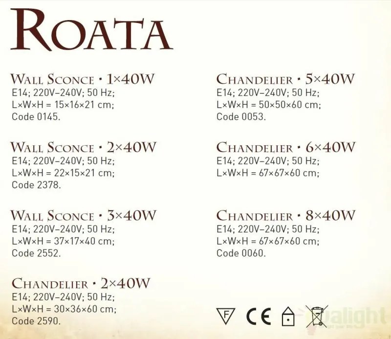 Aplica de perete rustica fabricata manual din lemn Roata WOOD-RO-AP1