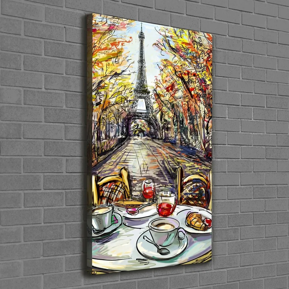 Tablou canvas Mic dejun la Paris