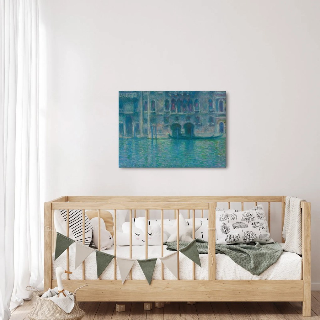 Tablou - Claude Monet, Palazzo da Mula, Venice, reproducere (70x50 cm)
